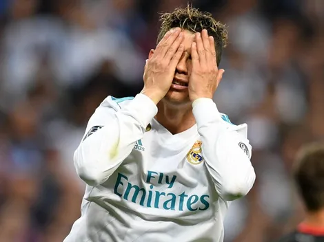 Marcelo metió otro centro bárbaro, pero Cristiano Ronaldo la tiró a las nubes
