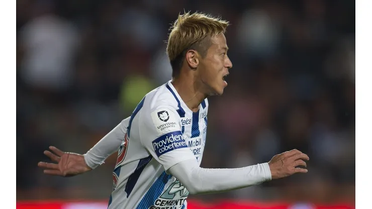 El jugador japonés en días pasados expresó la posibilidad de salir de Pachuca (Foto: Mexsport)