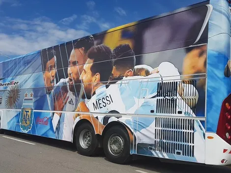 La FIFA pidió un eslogan para el autobús de Argentina y la gente se burló a más no poder