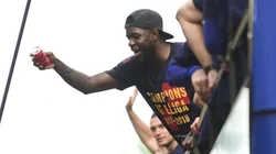 Foto de Samuel Umtiti y su risa...