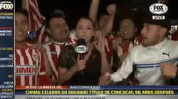 Captura del video de la agresión que sufrió la periodista.