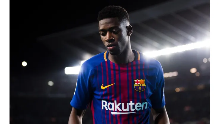 Foto de Dembele, jugador de Barcelona.