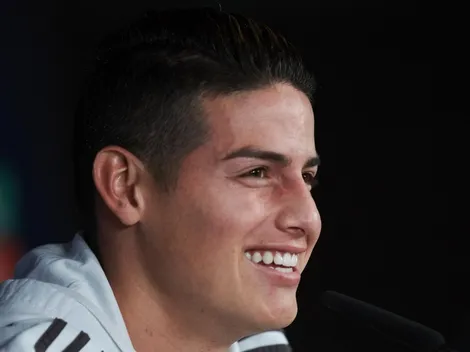 El posteo de James Rodríguez sobre su vuelta al Bernabéu