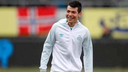 Hirving Lozano fue pieza clave para que el PSV consiguiera la Eredivisie (Foto: @PSV)
