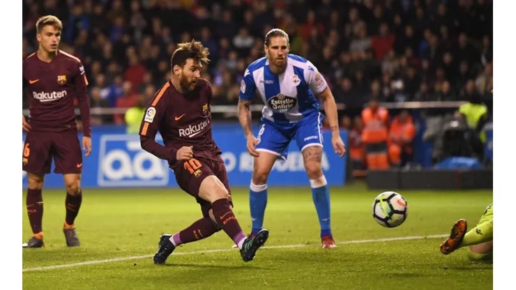 Messi fue la figura de la consagración de Barcelona.