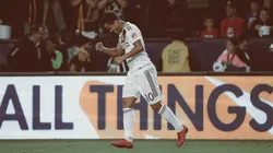 Gio se encontró con el gol tras estar lesionado (Foto: @LAGalaxy_Es)