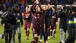 Andrés Iniesta tras la victoria de Barcelona en Riazor.
