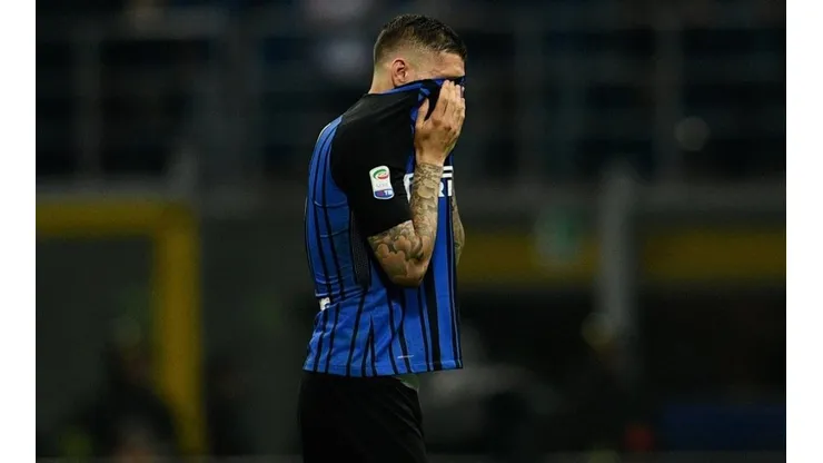 SIN NADA. Icardi fue uno de los mejores jugadores de su equipo pero perdió ante Juventus (Foto: Getty).