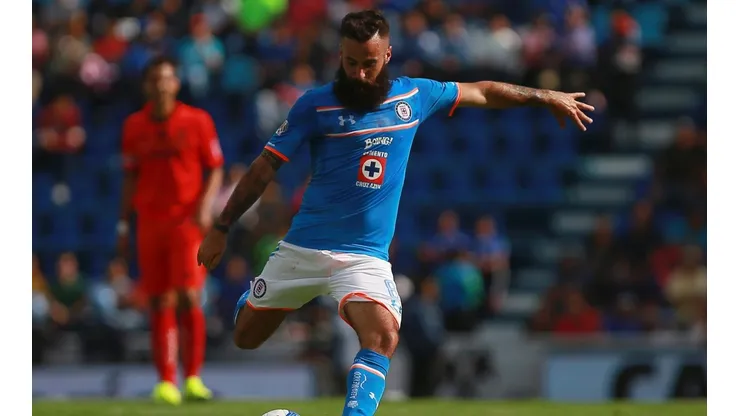 Marc Crosas, jugador de Cruz Azul.