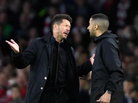 Simeone, en problemas por sus insultos ante Arsenal