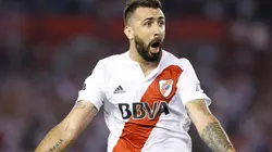 EL OSO. Lucas Pratto tuvo una y la mandó a guardar ante Emelec (Foto: Getty).