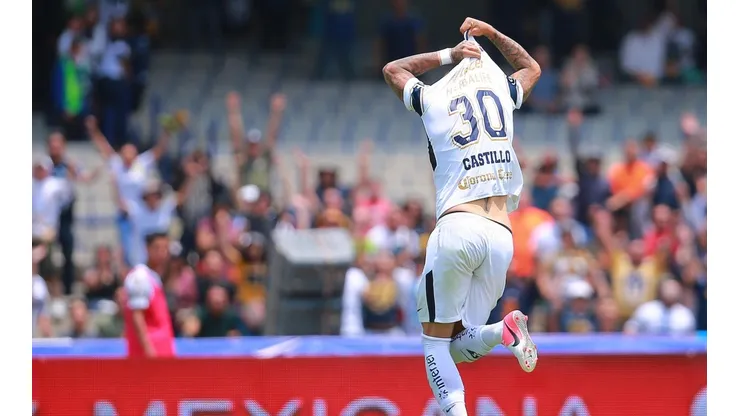 Nicolás Castillo, jugador de Pumas.