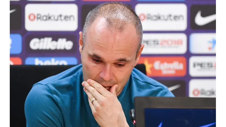 NO LLORES, ANDRÉS. Iniesta nos emocionó a todos con su anuncio.