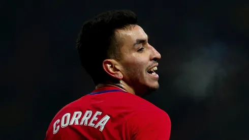 ¿DOLIÓ, ANGELITO? Correa sufrió la patada del galés.
