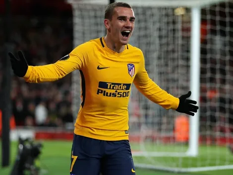 Muy Arsenal: Atlético jugó con uno menos pero Griezmann marcó en el final
