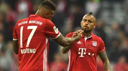 Arturo Vidal le deseó una pronta recuperación a Boateng