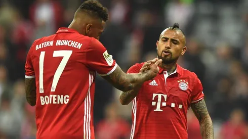 Arturo Vidal le deseó una pronta recuperación a Boateng