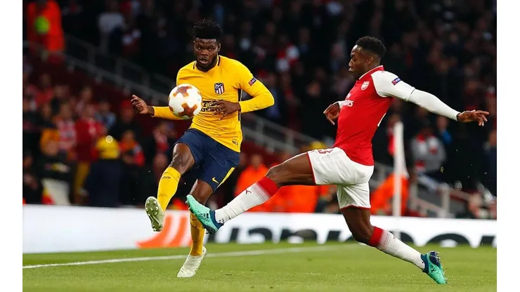 Arsenal y Atlético disputaron el primer episodio rumbo a la final de la Europa League.