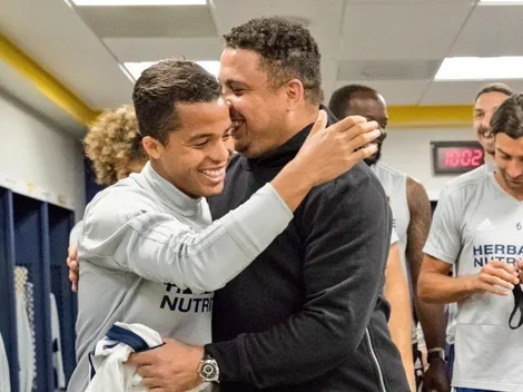 VIDEO: Ronaldo visita a los hermanos Dos Santos y al LA Galaxy
