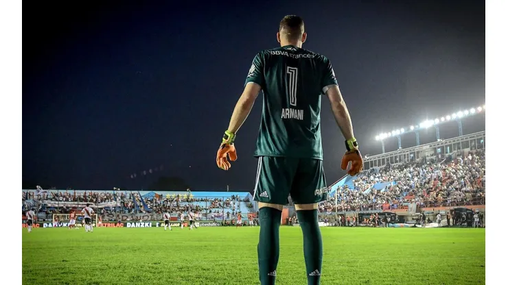 Foto de Franco Armani, jugador de River.