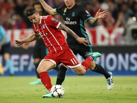 Champions League: James Rodríguez y un tiro libre perfecto