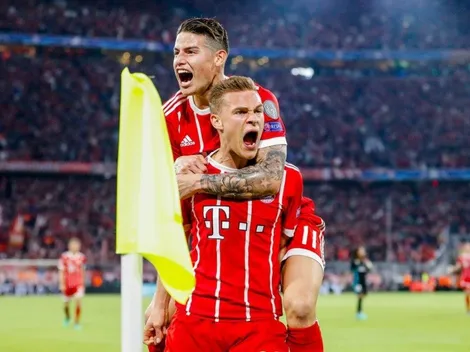 Champions: No fue de él, pero James Rodríguez gritó el gol con todo