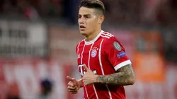 James Rodríguez, jugador de Bayern Munich.