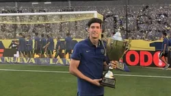 Pibe de oro y azul: Balerdi firmó su primer contrato con Boca