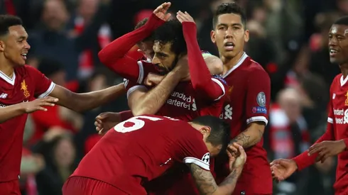 LOCURA. Salah pide perdón por la Ley del Ex. Anotó un doblete en menos de 45 minutos.