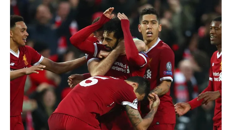 LOCURA. Salah pide perdón por la Ley del Ex. Anotó un doblete en menos de 45 minutos.