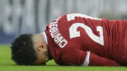 DOLOR. Chamberlain es una de las jóvenes apuestas del combinado inglés, pero podría perderse el Mundial.