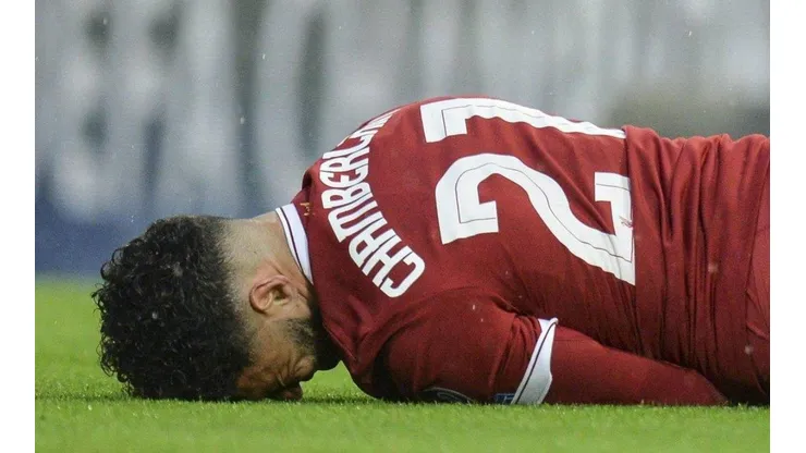 DOLOR. Chamberlain es una de las jóvenes apuestas del combinado inglés, pero podría perderse el Mundial.