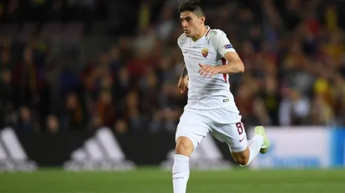 Diego Perotti, de buen nivel en la Roma.