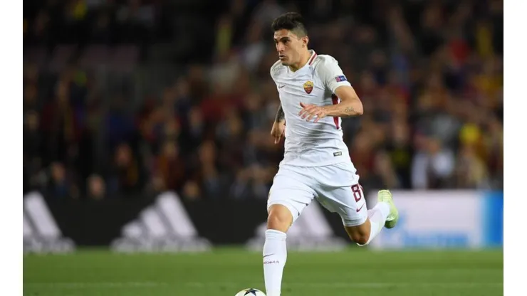 Diego Perotti, de buen nivel en la Roma.