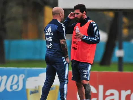Messi le habría dado permiso a Sampaoli para que arme la lista de la Selección Argentina