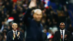 Thierry Henry, Zidane y Patrick Vieira
