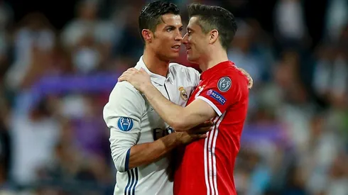 Cristiano Ronaldo y Lewandowski