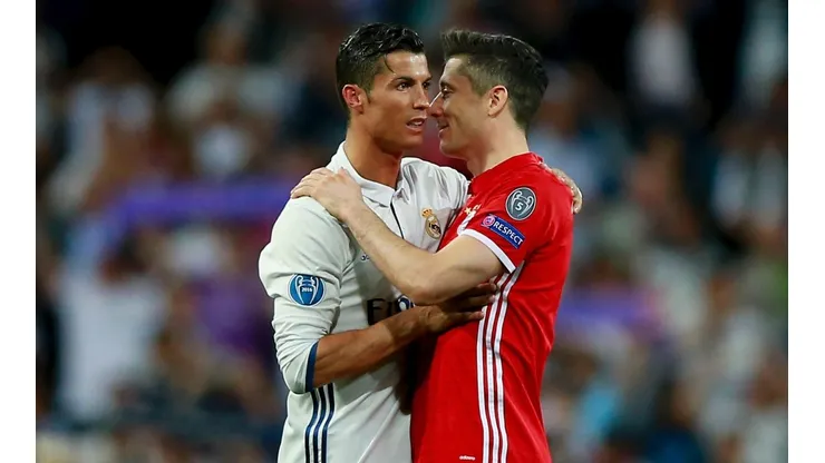 Cristiano Ronaldo y Lewandowski