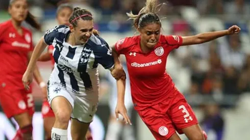 Rayadas venció con categoría a Las Diablas (Foto: Liga Femenil MX)