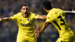 Ramón Ábila tuvo uno de sus mejores partidos en Boca.