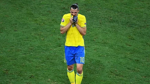 Zlatan Ibrahimovic, jugador de Suecia.