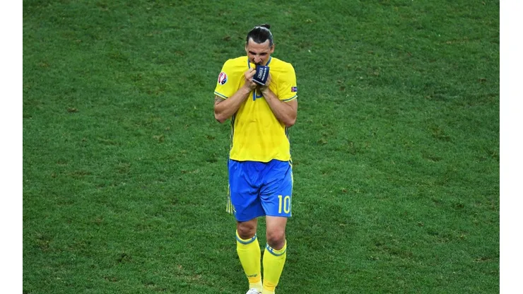 Zlatan Ibrahimovic, jugador de Suecia.