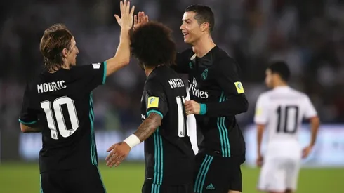 Luka Modric y Cristiano Ronaldo