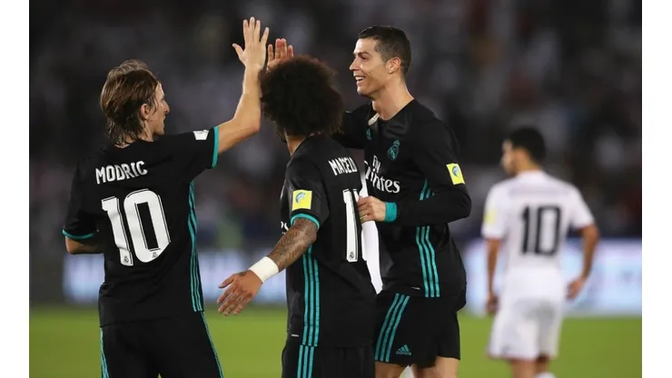 Luka Modric y Cristiano Ronaldo