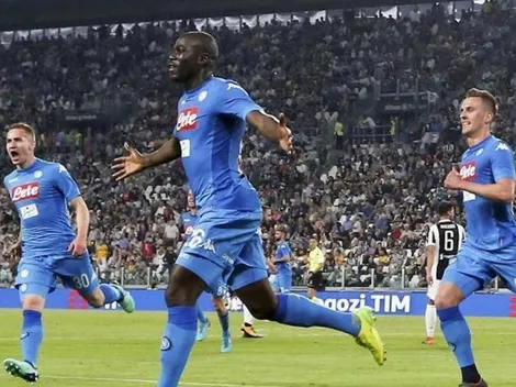 Koulibaly se disfrazó de D10s y Napoli le ganó a Juventus en la última
