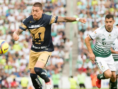 Pumas se impone 2-1 de visita a Santos