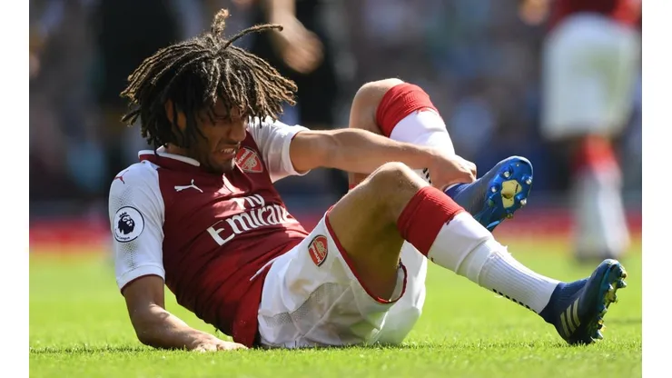 SUSTO. Elneny espera un milagro para no perderse el Mundial.