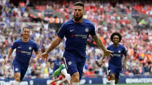 LOCURA. Giroud dejó tirada a toda la defensa del Soton.