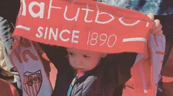 El pequeño Mateo se encargó de disfrutar toda la previa de la final