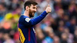 Foto de Lionel Messi, jugador de Barcelona.